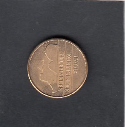 Beschrijving: 5 Gulden Beatrix